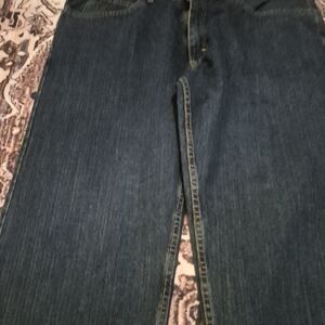 Lee Men's Deep Blue Straight Jeans